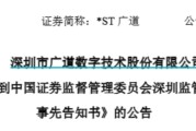 摇卦问事顶格重罚！*ST广道实控人被终身市场禁入